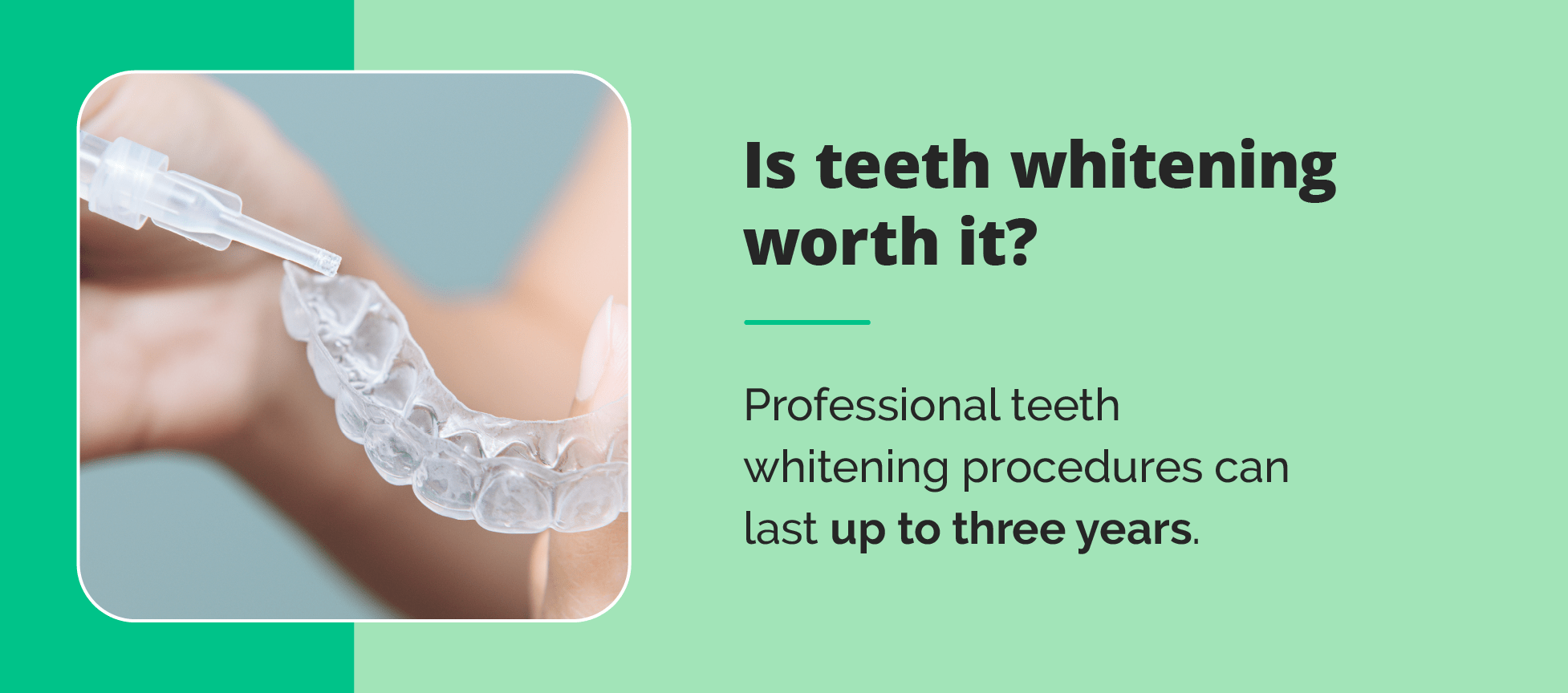 Is teeth whitening worth it? 